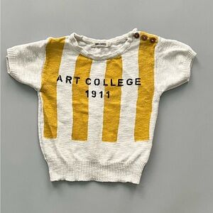Bobo Choses Art College Sweater size 6/7